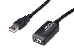 Digitus Cble rpteur USB 2.0 , 15 m