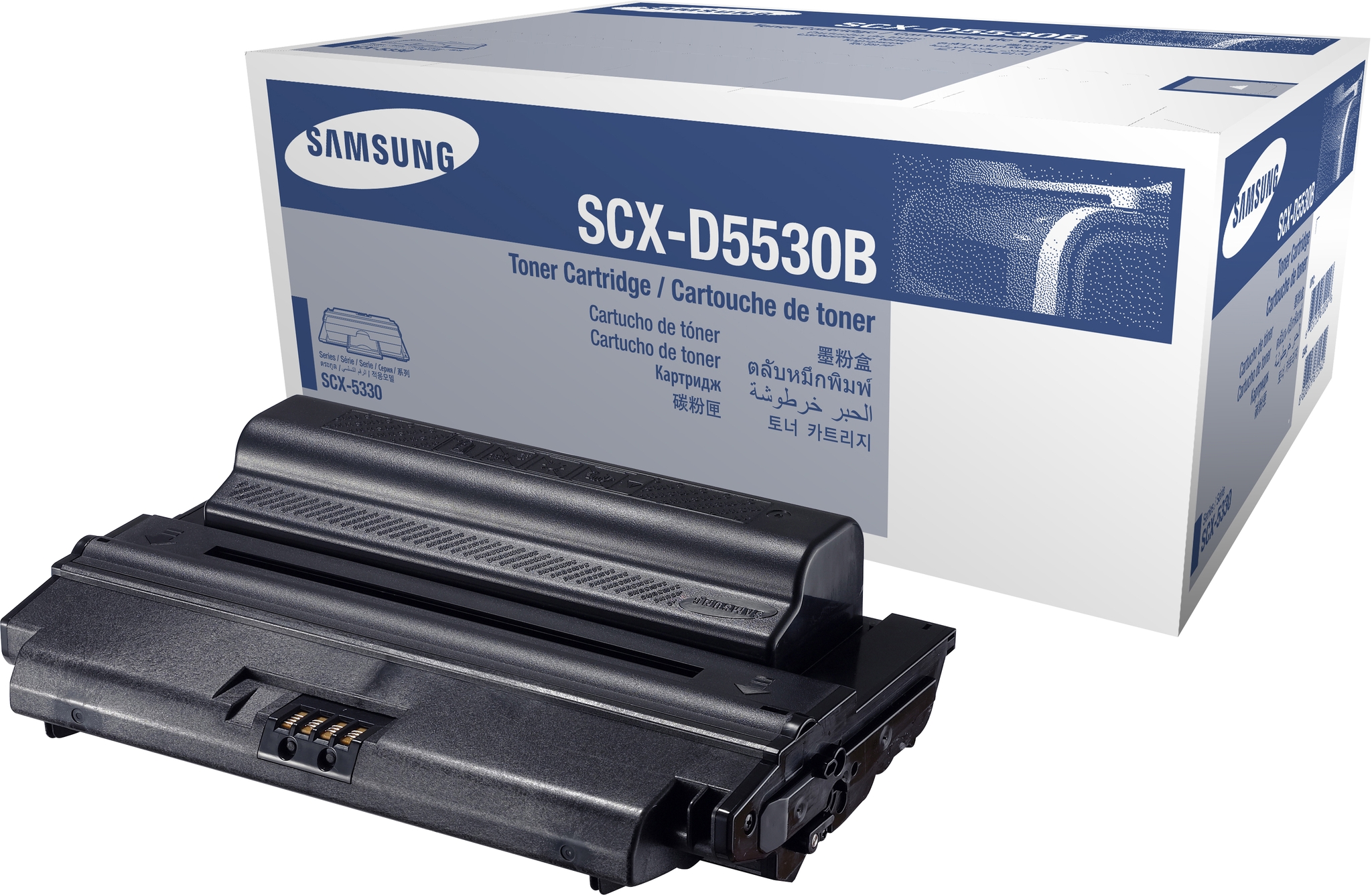 HP Samsung SCX-D5530B - Hohe Ergiebigkeit - Schwarz - Original - Tonerpatrone (SV199A)