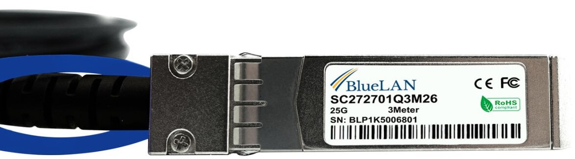 BlueOptics Direct Attach Kabel 25GBASE-CR SFP28 2 Meter
