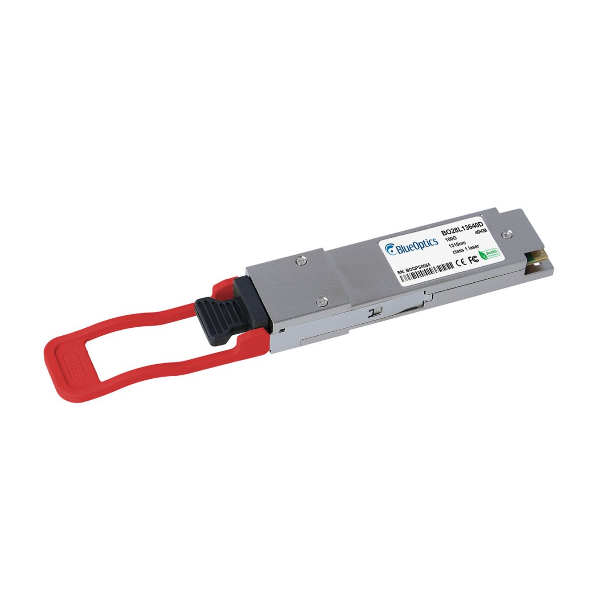 Juniper QSFP-100G-4WDM40-I kompatibler BlueOptics QSFP28 BO28L13640D
