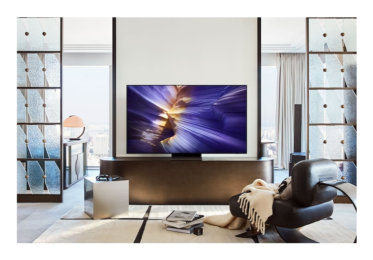 Samsung QE55S90FAE 139.7 cm (55) 4K Ultra HD Smart TV Wi-Fi Black - Flachbildschirm (TFT/LCD) - 139,7 cm