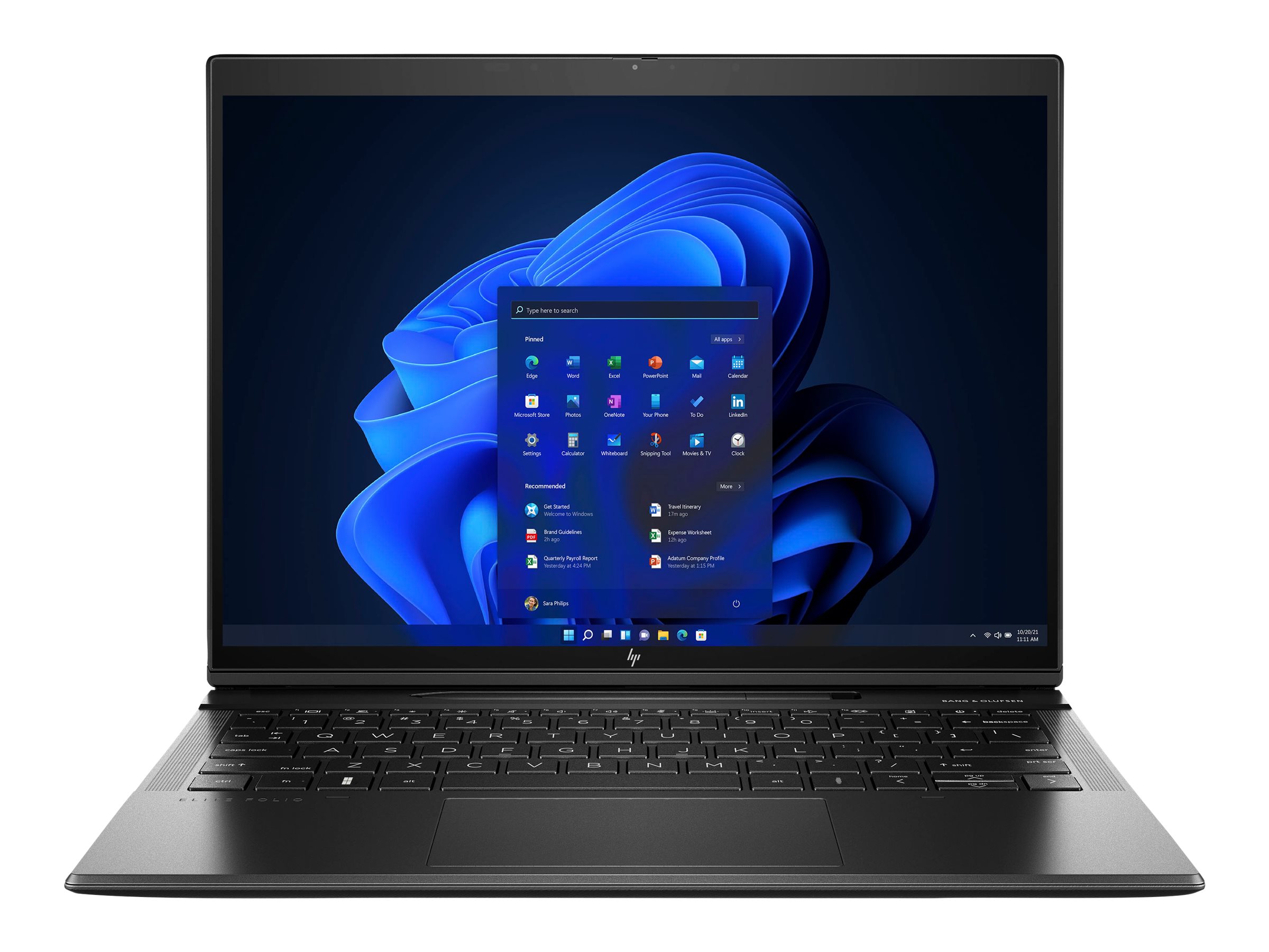 HP Elite Folio Notebook - Slider - Snapdragon 8cx Kryo 495 - Win 11 Pro - Qualcomm Adreno 690 - 16 GB RAM - 512 GB SSD NVMe, TLC - 34.3 cm (13.5)