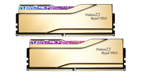 G.Skill DIMM 32 GB DDR5-6400 (2x 16 GB) Dual-Kit (gold, F5-6400J3039G16GX2-TR5NG, Trident Z5 Royal Neo, AMD EXPO)