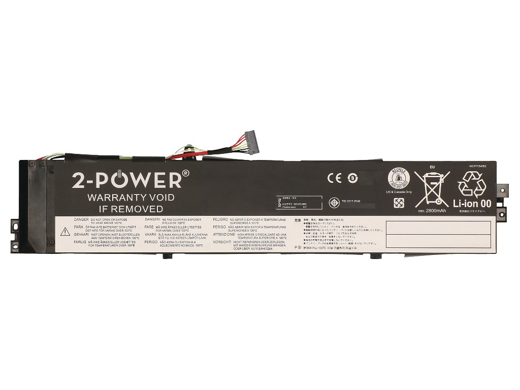 2-power 2P-45N1141 - Akku - Batterie 2.600 mAh 15,2 V