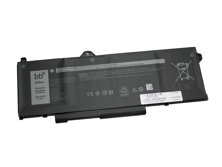 BTI Laptop-Batterie (gleichwertig mit: Dell GRT01, Dell R05P0, Dell 0R05P0, Dell CN-0R05P0, Dell 0VXD57, Dell 00P3TJ)