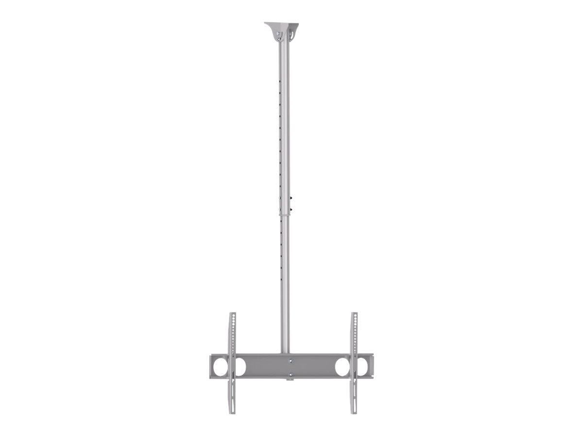 Sunne PL-C62 - Befestigungskit (Deckenhalterung) - fr Flachbildschirm - Stahl - Silber - Bildschirmgre: 94-160 cm (37-63)