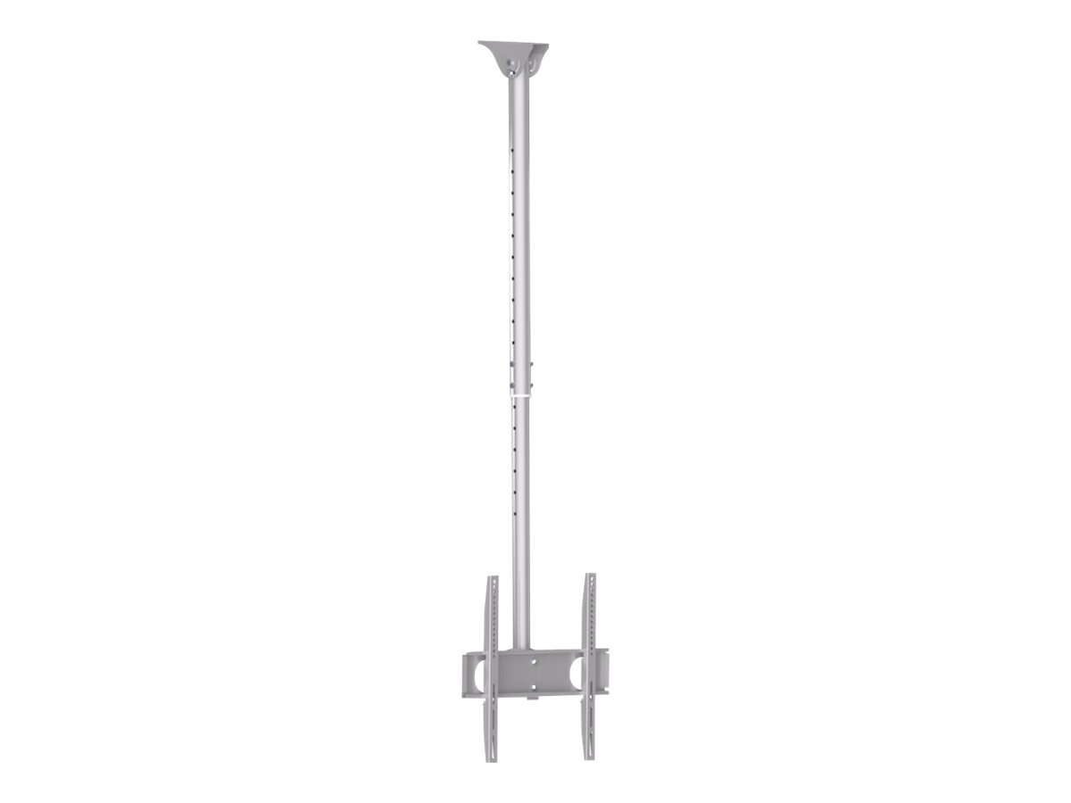 Sunne PL-C62 - Befestigungskit (Deckenhalterung) - fr Flachbildschirm - Stahl - Silber - Bildschirmgre: 94-160 cm (37-63)