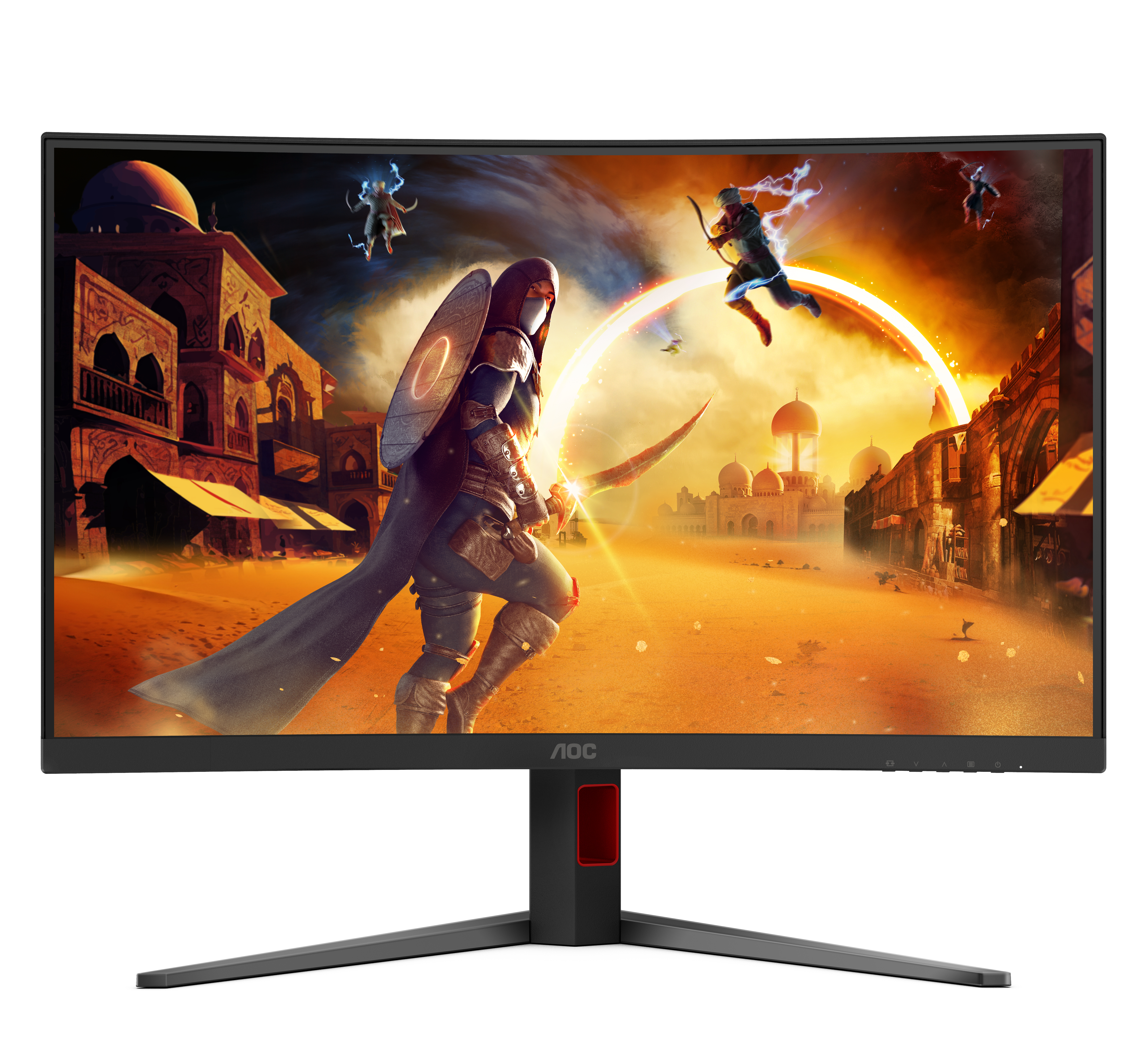 AOC G4 C32G4Z computer monitor 80 cm (31.5) 1920 x 1080 pixels Black, Red
