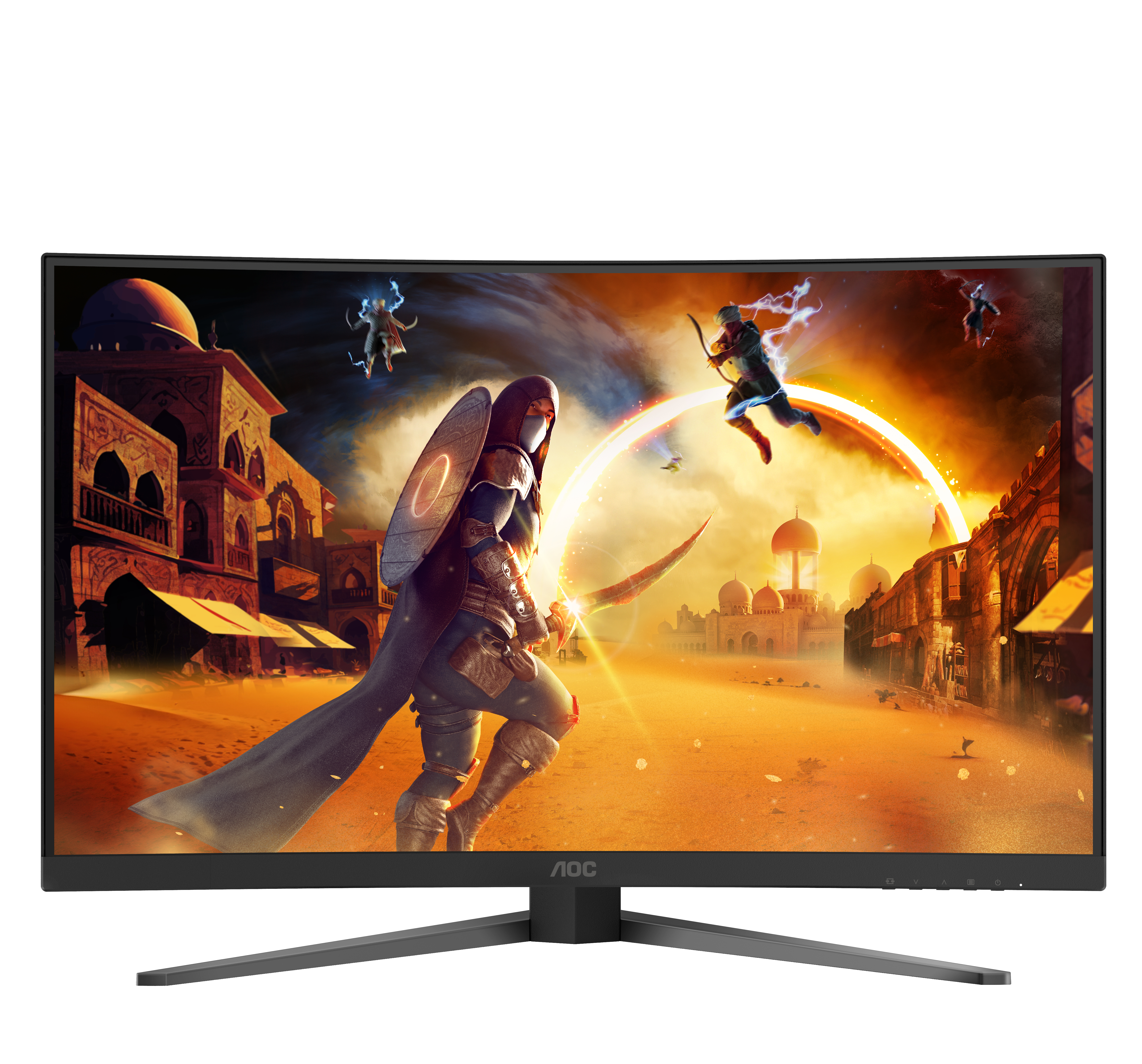 AOC G4 C32G4Z computer monitor 80 cm (31.5) 1920 x 1080 pixels Black, Red