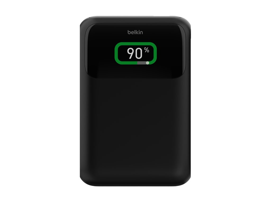 Belkin BoostCharge Pro - Powerbank - 20000 mAh - 65 Watt - Fast Charge, PD - 3 Ausgabeanschlussstellen (24 pin USB-C, USB)