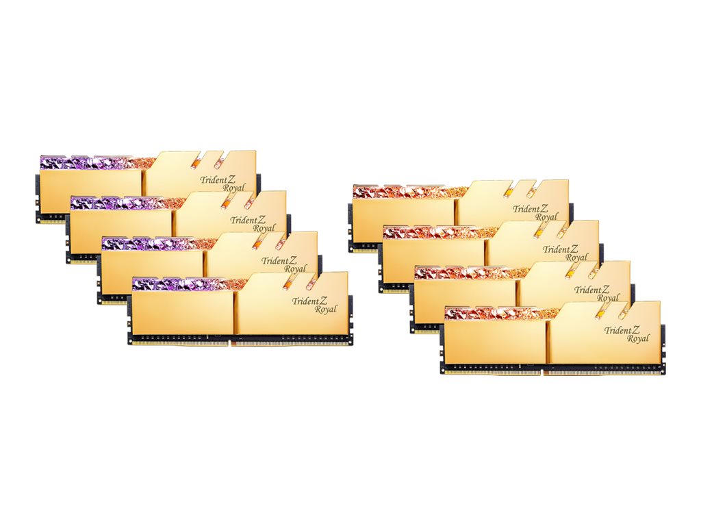 G.Skill Trident Z Royal Series - DDR4 - Kit - 128 GB: 8 x 16 GB