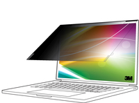 3M Filtre de confidentialit de lcran lumineux pour Dell XPS 14, 16:10, BPNDE006