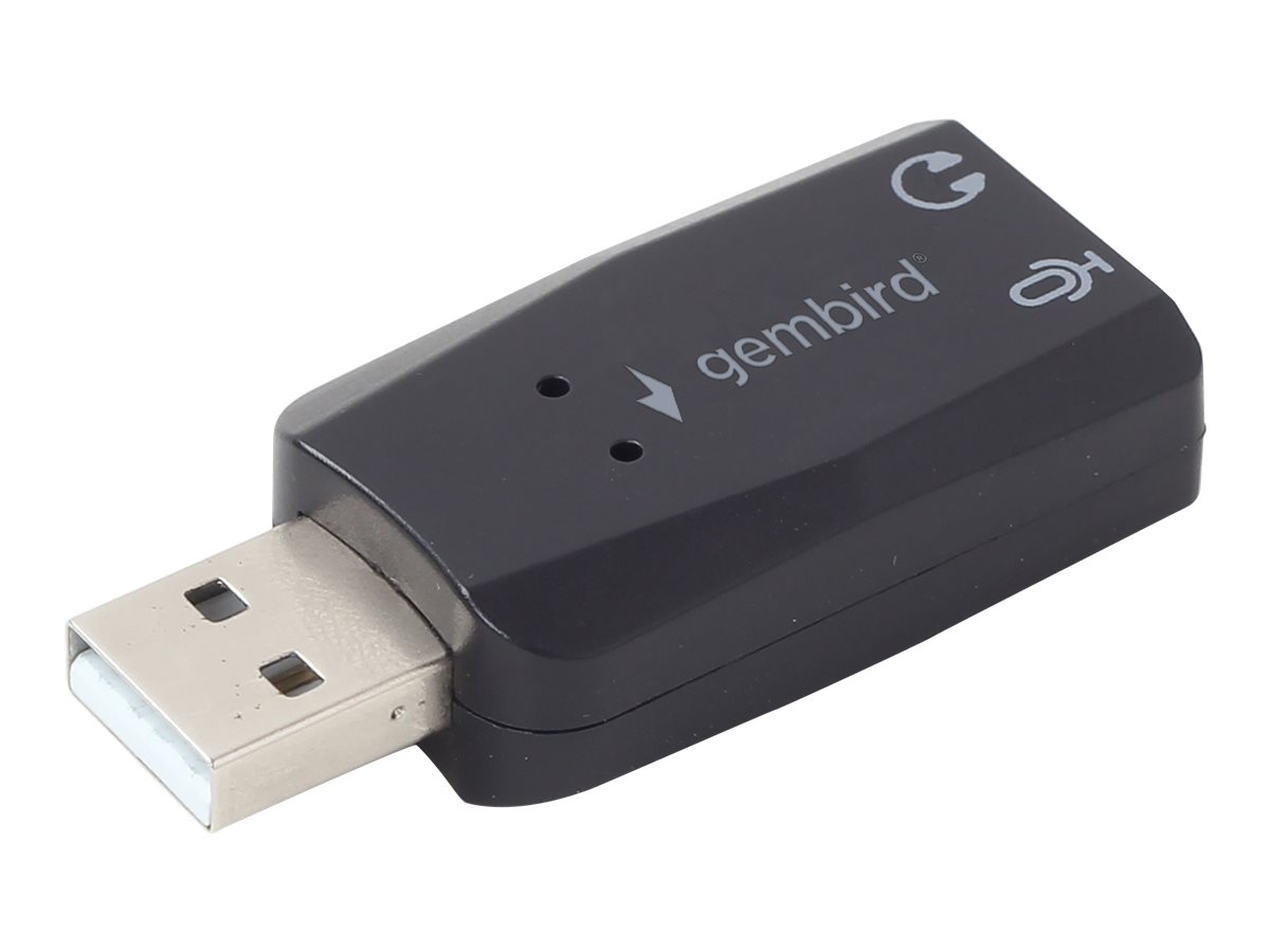 Gembird SC-USB2.0-01 - Soundkarte - 48 kHz - Stereo