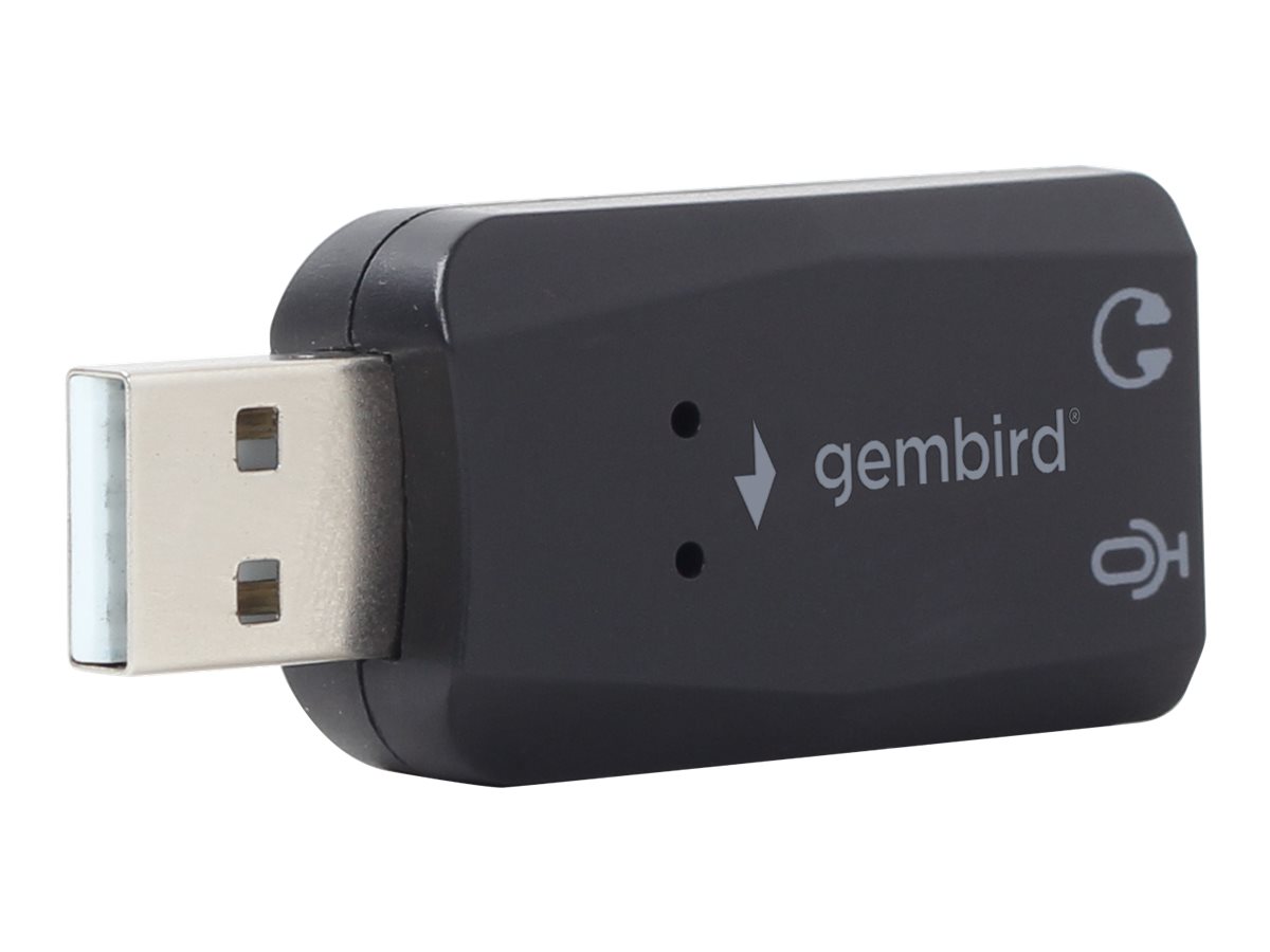 Gembird SC-USB2.0-01 - Soundkarte - 48 kHz - Stereo