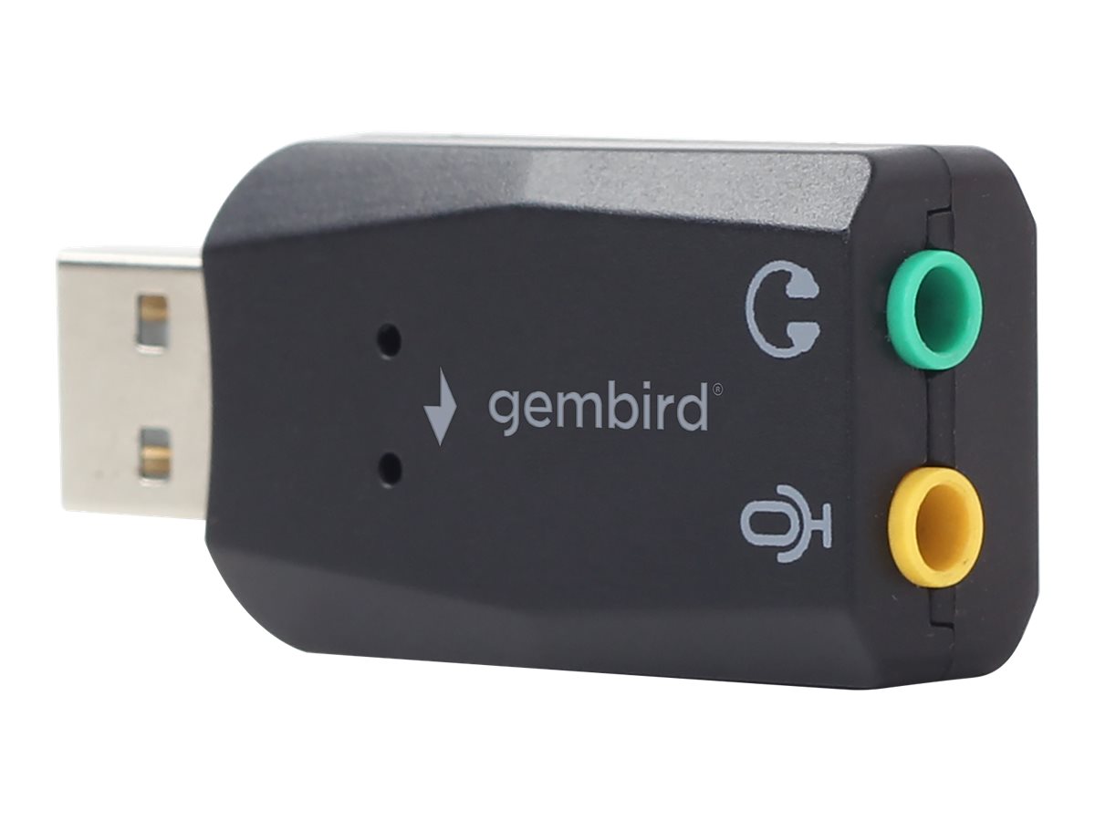 Gembird SC-USB2.0-01 - Soundkarte - 48 kHz - Stereo