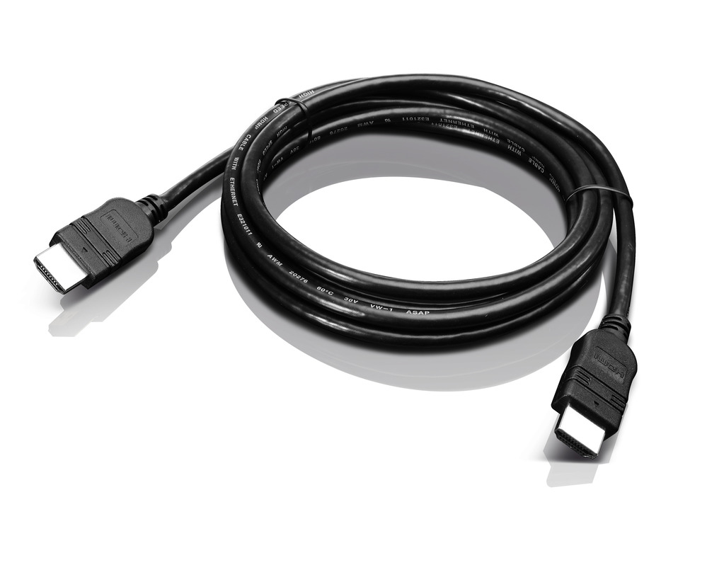 Lenovo 2.0m HDMI cable HDMI 2 m HDMI tipo A (Est�ndar) Negro
