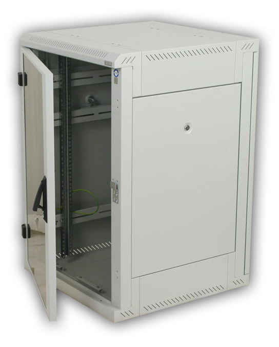 Triton 19 Delta RZ Rack 42U/800x800 glass door Rack o bastidor independiente Gris