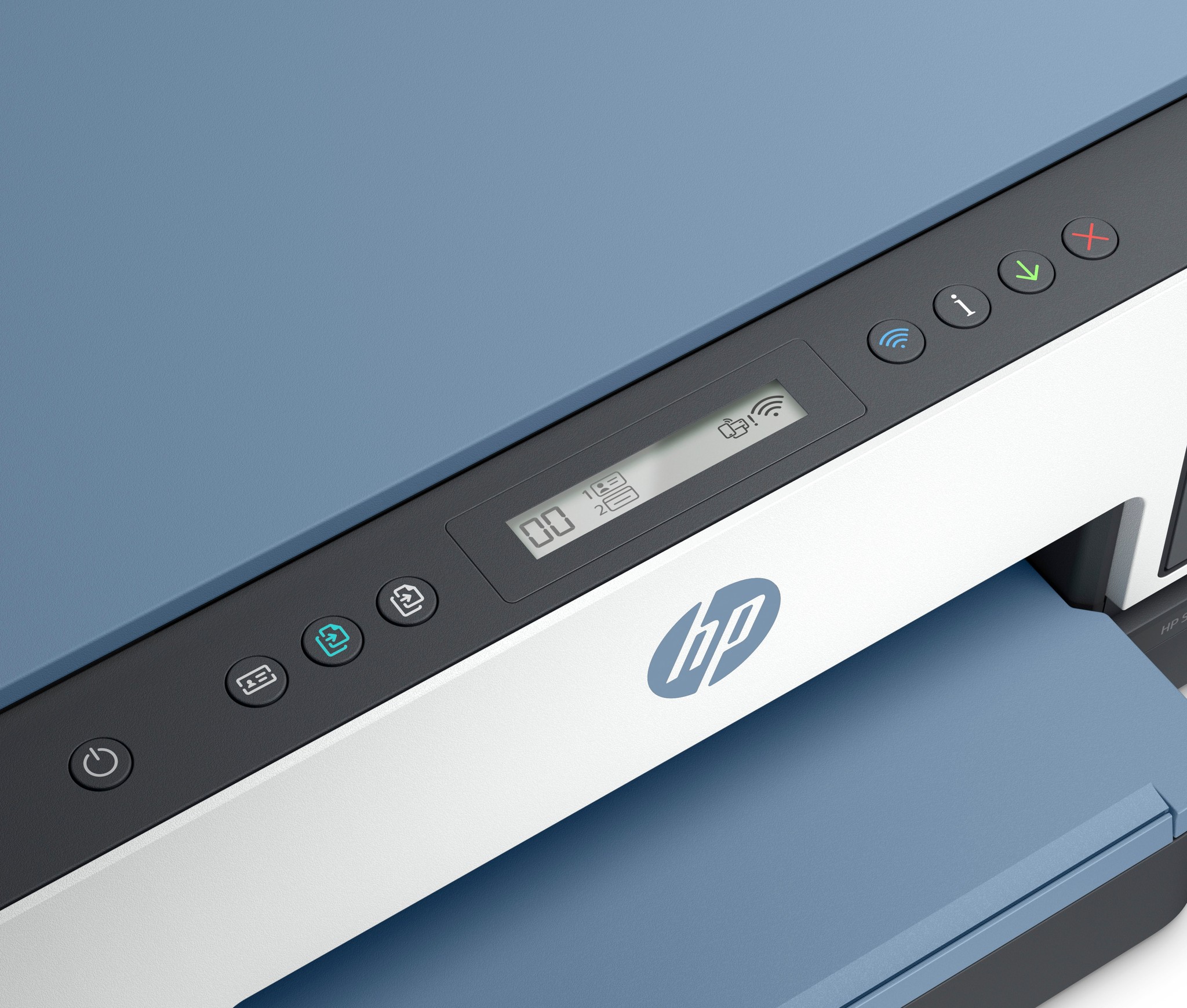 HP Smart Tank 725 All-in-One - Drucken - Kopieren - Scannen - Wireless - Scannen an PDF - Thermal Inkjet - Farbdruck - 4800 x 1200 DPI - A4 - Direktdruck - Blau - Wei�