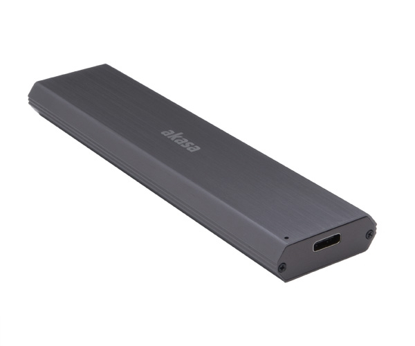 Akasa AK-ENU3M2-03 - SSD-Gehuse - M.2 - PCI Express,PCI Express 2.0,PCI Express 3.0 - 10 Gbit/s - USB Konnektivitt - Schwarz