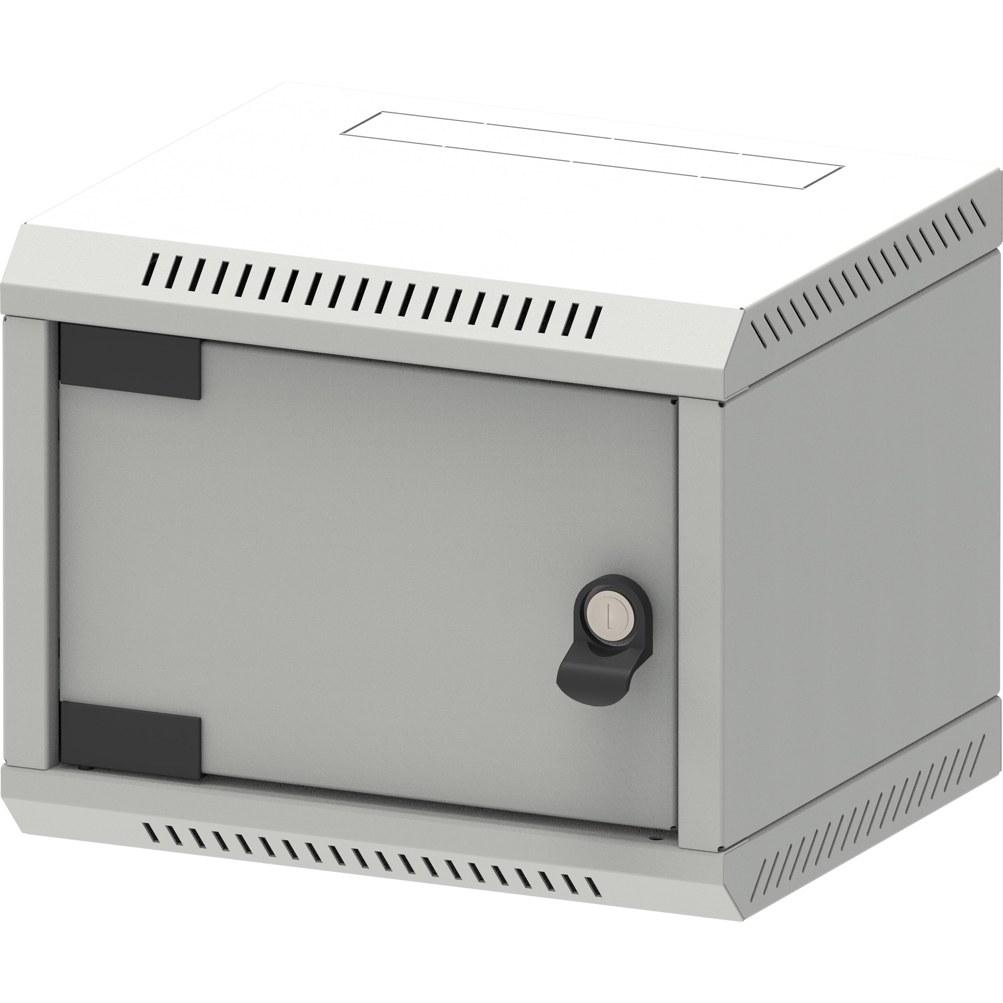 TRITON 10Wandgeh�use 1-teilig Lichtgrau Blecht�re - Wandgeh�use
