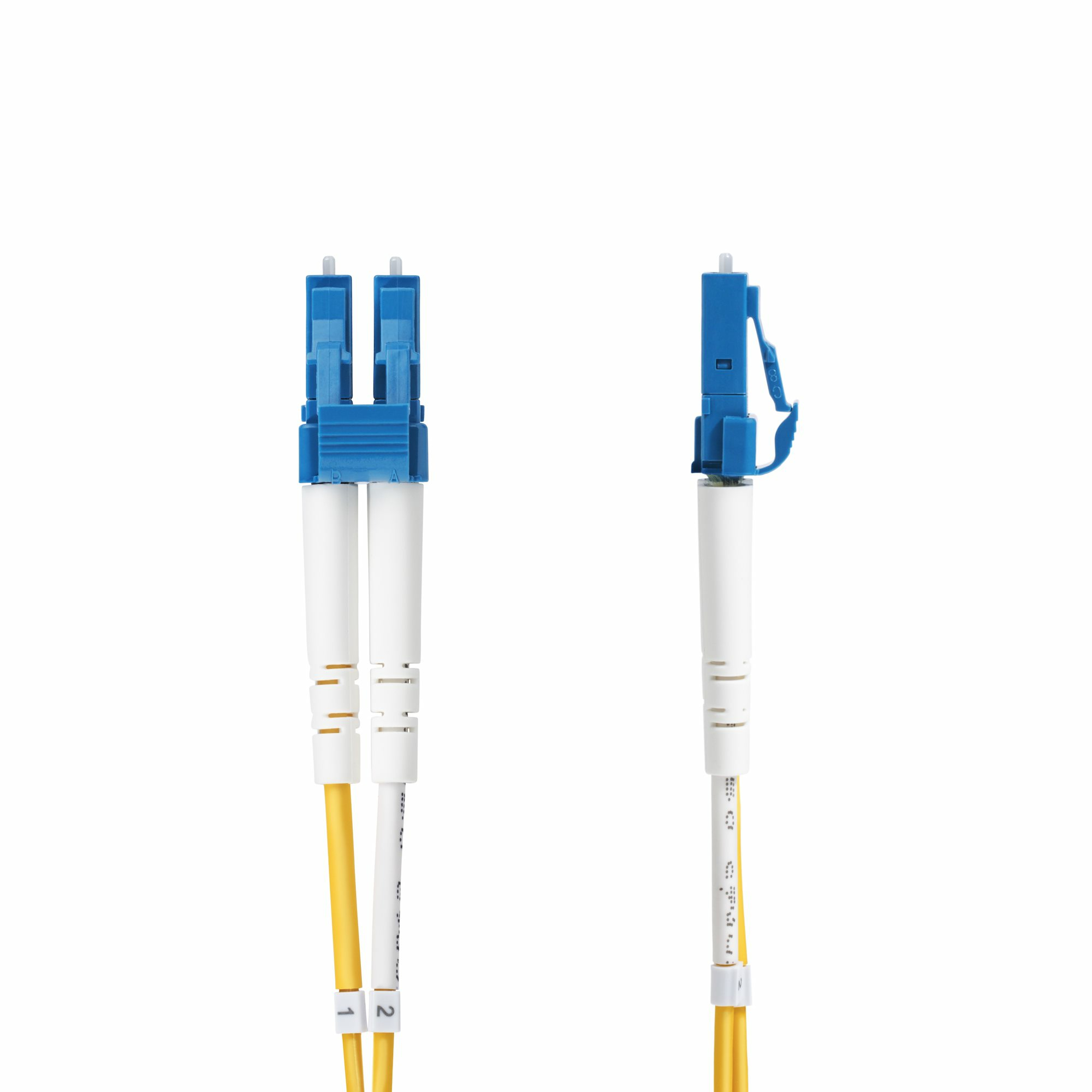 StarTech.com Cable de Fibra ptica Dplex LC a LC (UPC) OS2 Monomodo de 50m - 9/125m - 100G - Resistente a Dobleces - Low Insertion Loss - Cable LSZH - Cable de Parcheo de Fibra