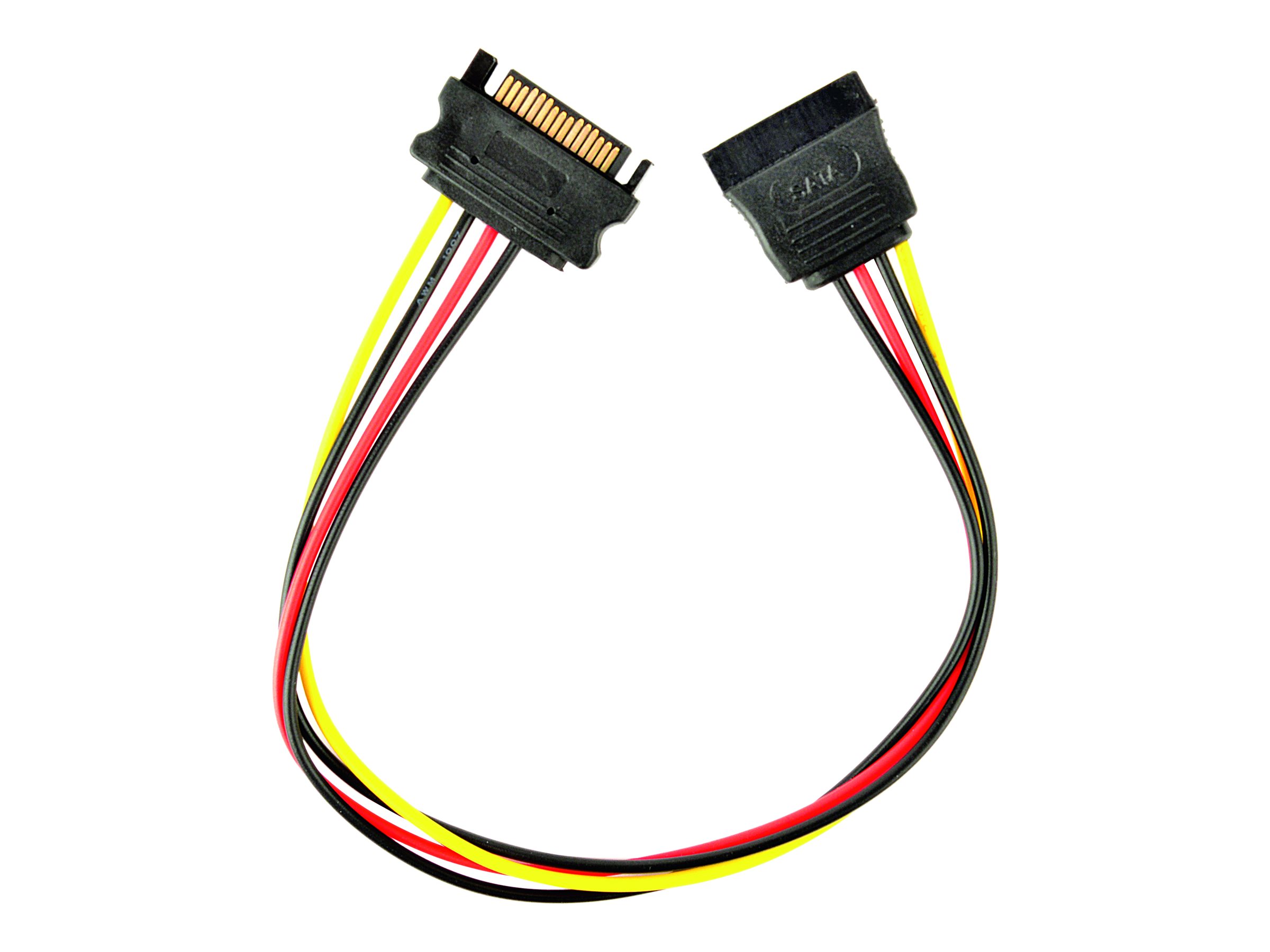 Gembird CC-SATAMF-01 - Spannungsversorgungs-Verl�ngerungskabel - SATA-Stromstecker (W)