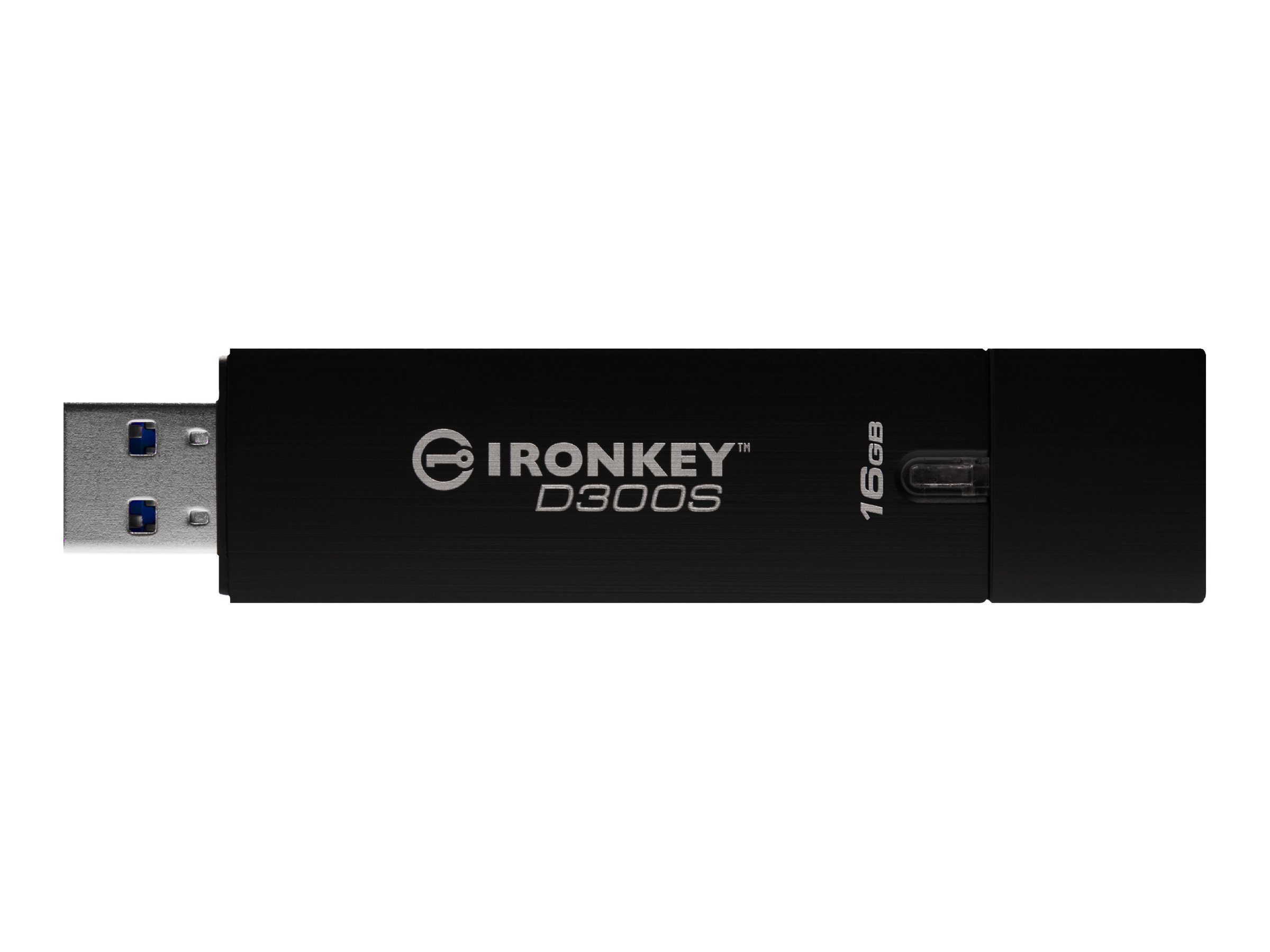 Kingston Technology D300S USB flash drive 16 GB USB Type-A 3.2 Gen 1 (3.1 Gen 1) Black