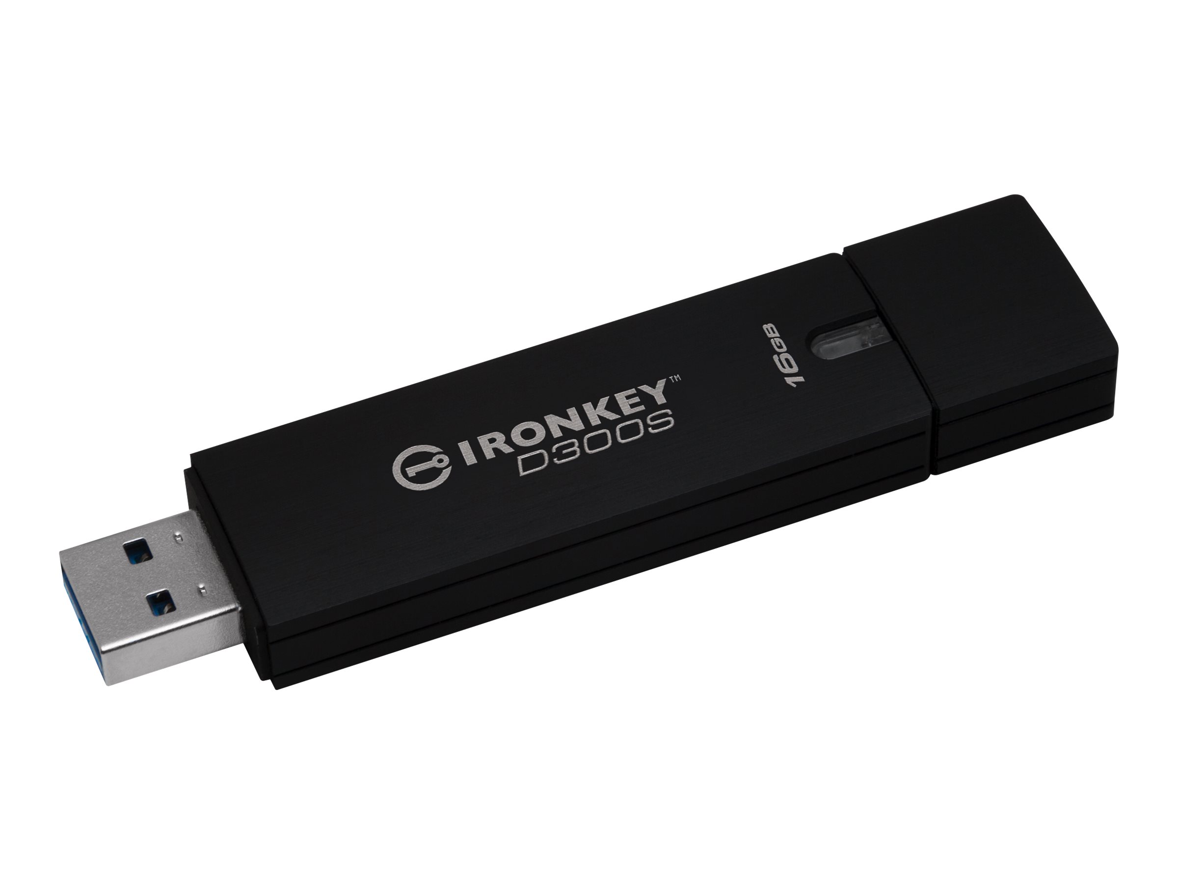 Kingston Technology D300S USB flash drive 16 GB USB Type-A 3.2 Gen 1 (3.1 Gen 1) Black