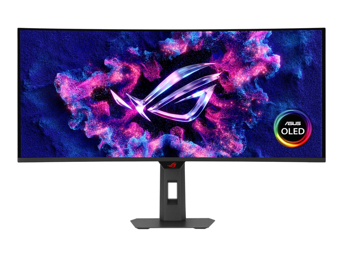 ASUS ROG Strix OLED XG34WCDG computer monitor 86.4 cm (34) 3440 x 1440 pixels UltraWide Quad HD QD-OLED Black