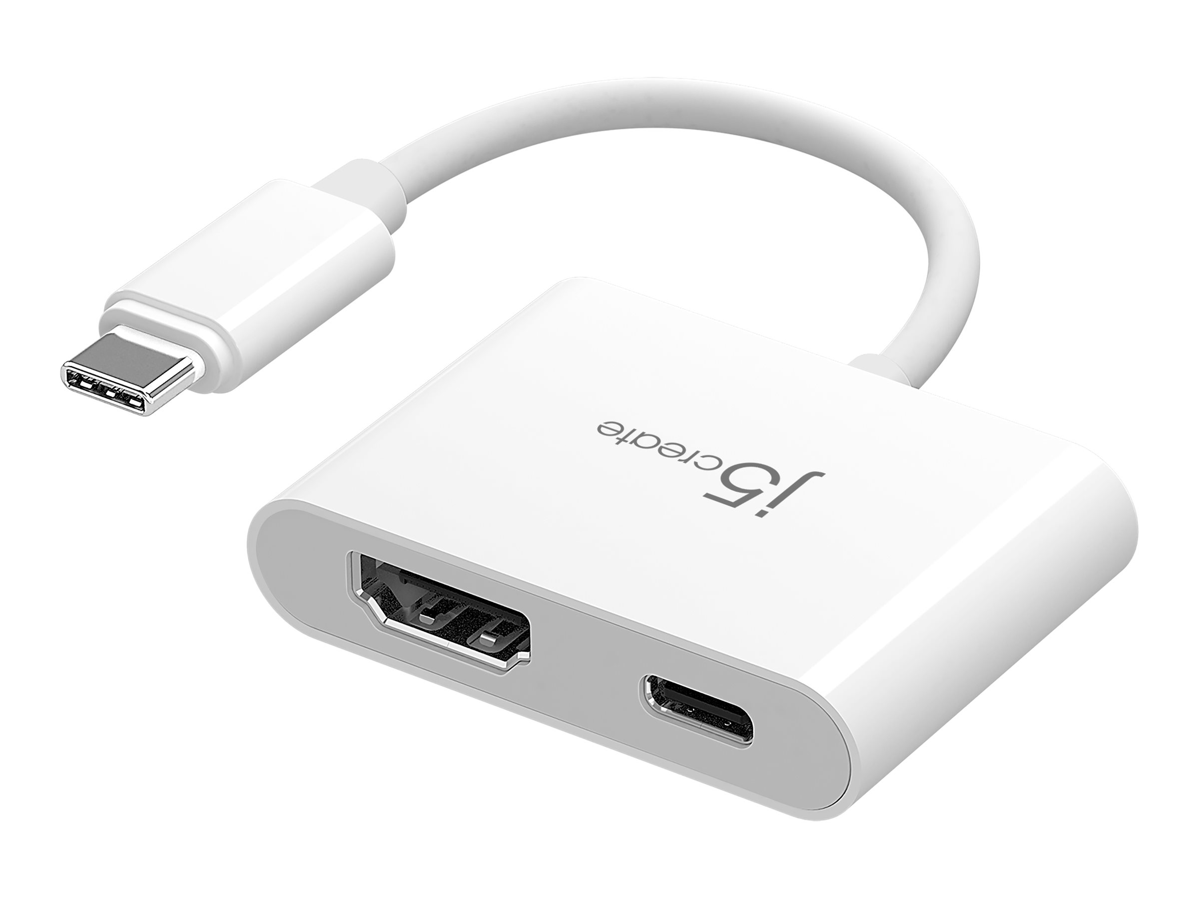 j5create JCA152-N replicatore di porte e docking station per laptop Bianco