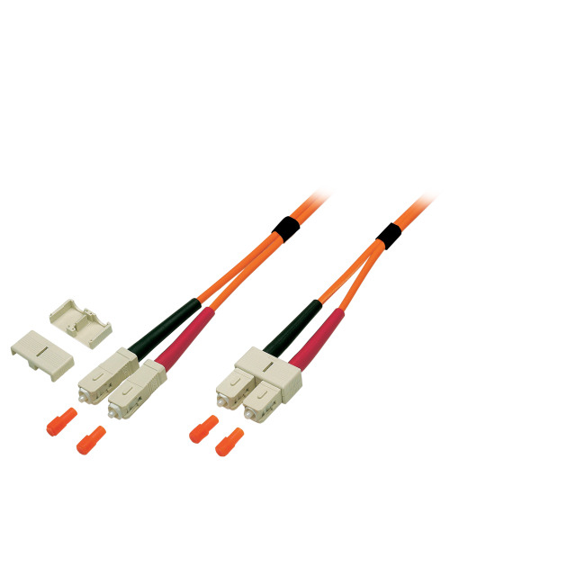EFB Elektronik O6423.10 cable de fibra optica 10 m SC OM1 Naranja