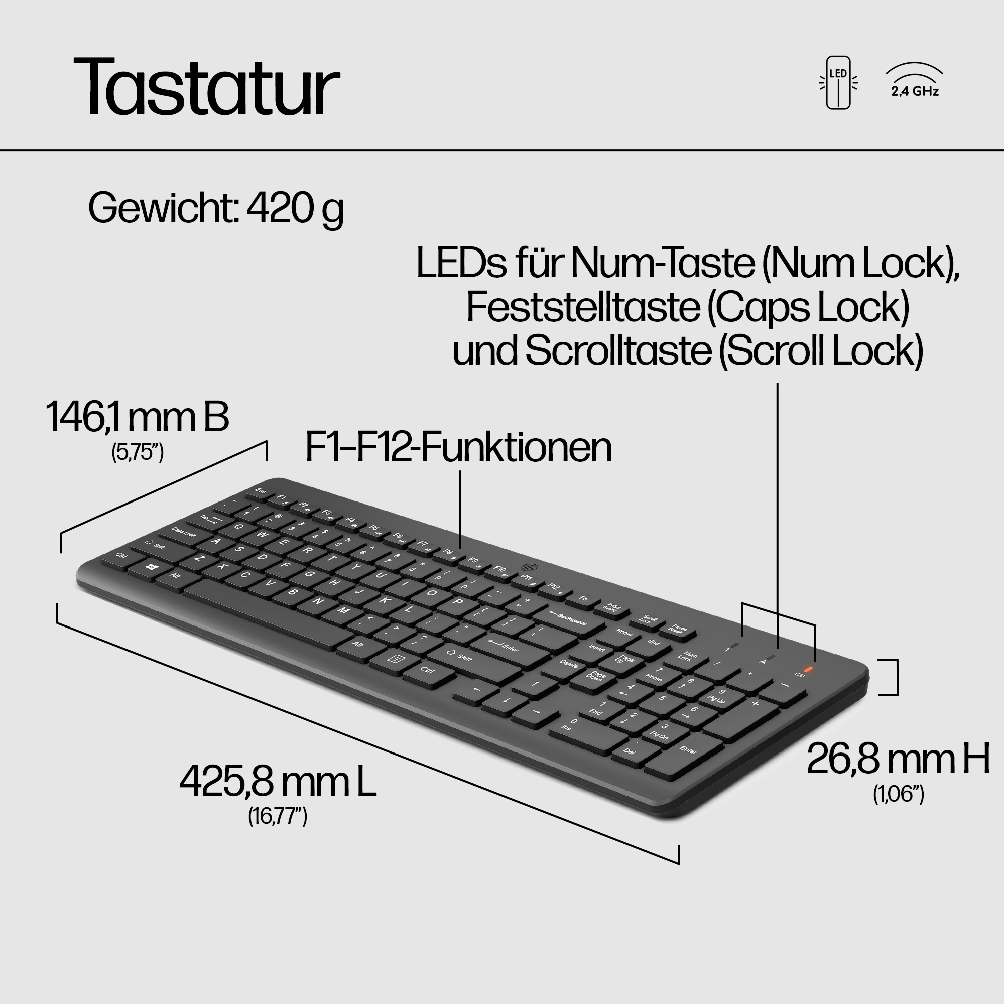 HP Combo mouse e tastiera wireless 330