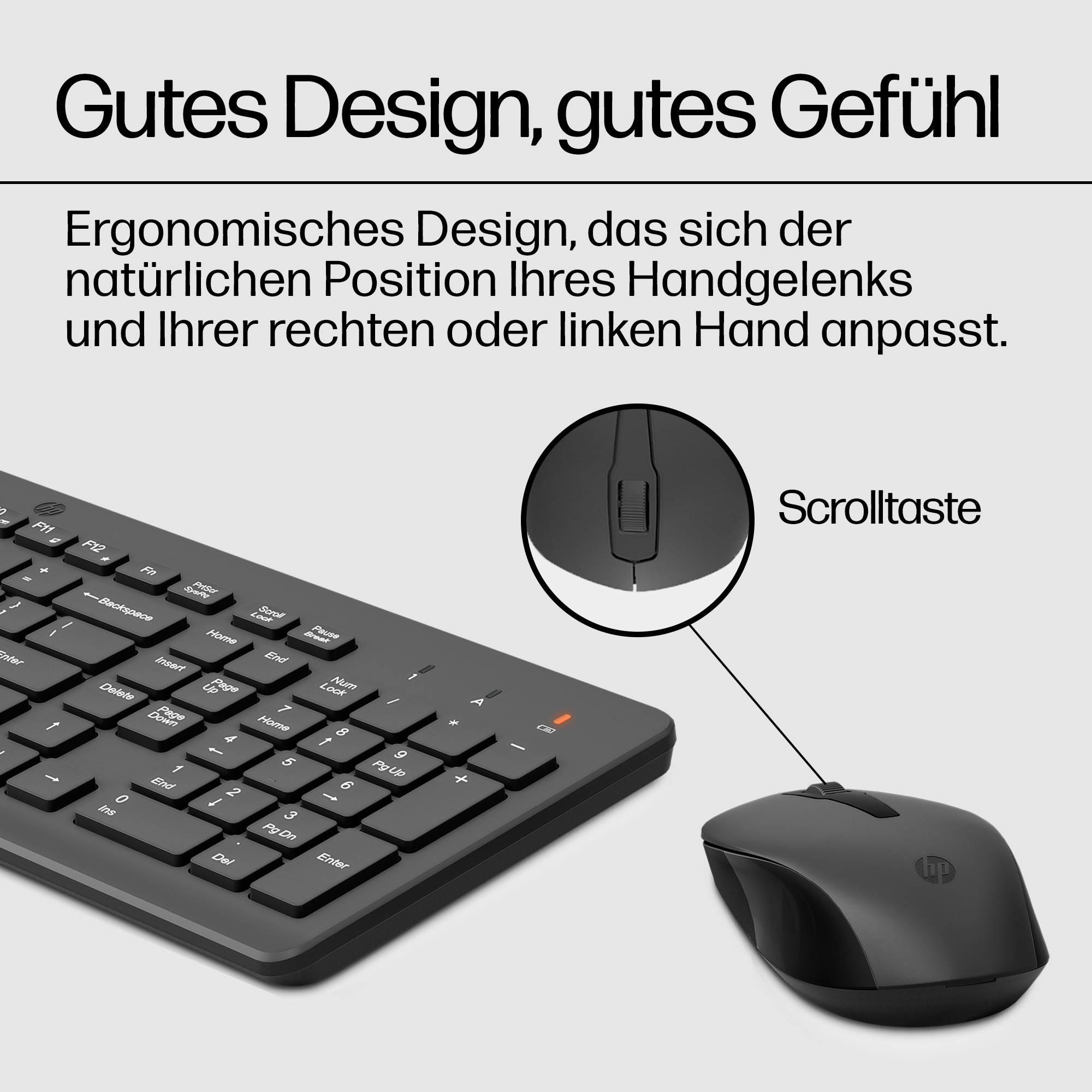 HP Combo mouse e tastiera wireless 330