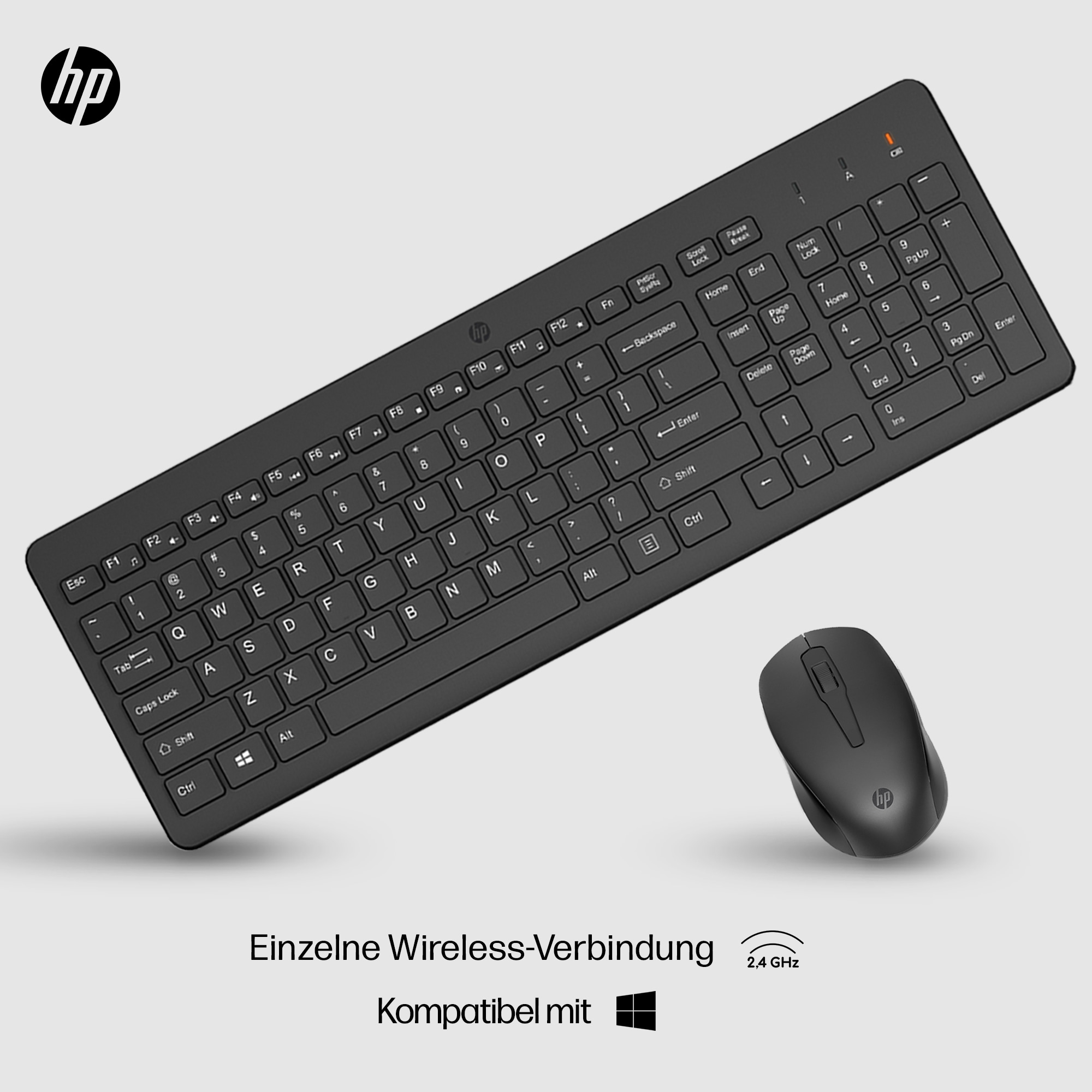 HP Combo mouse e tastiera wireless 330