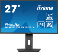 iiyama ProLite XUB2792UHSU-B6 computer monitor 68.6 cm (27) 3840 x 2160 pixels Dual UHD LED Black
