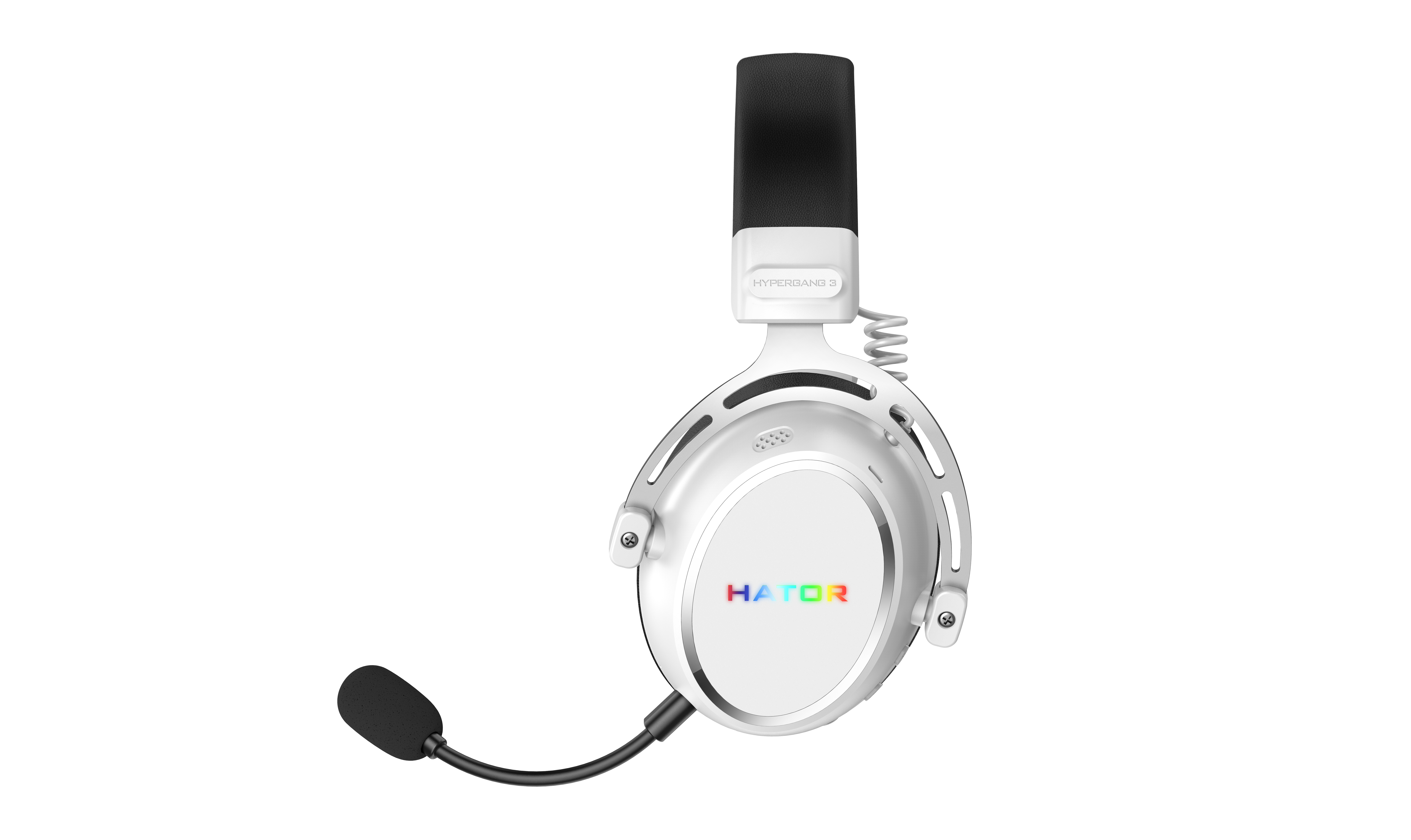 HATOR Hypergang 3 Wireless Casque Sans fil Arceau Jouer USB Type-C / USB Type-A Bluetooth Blanc