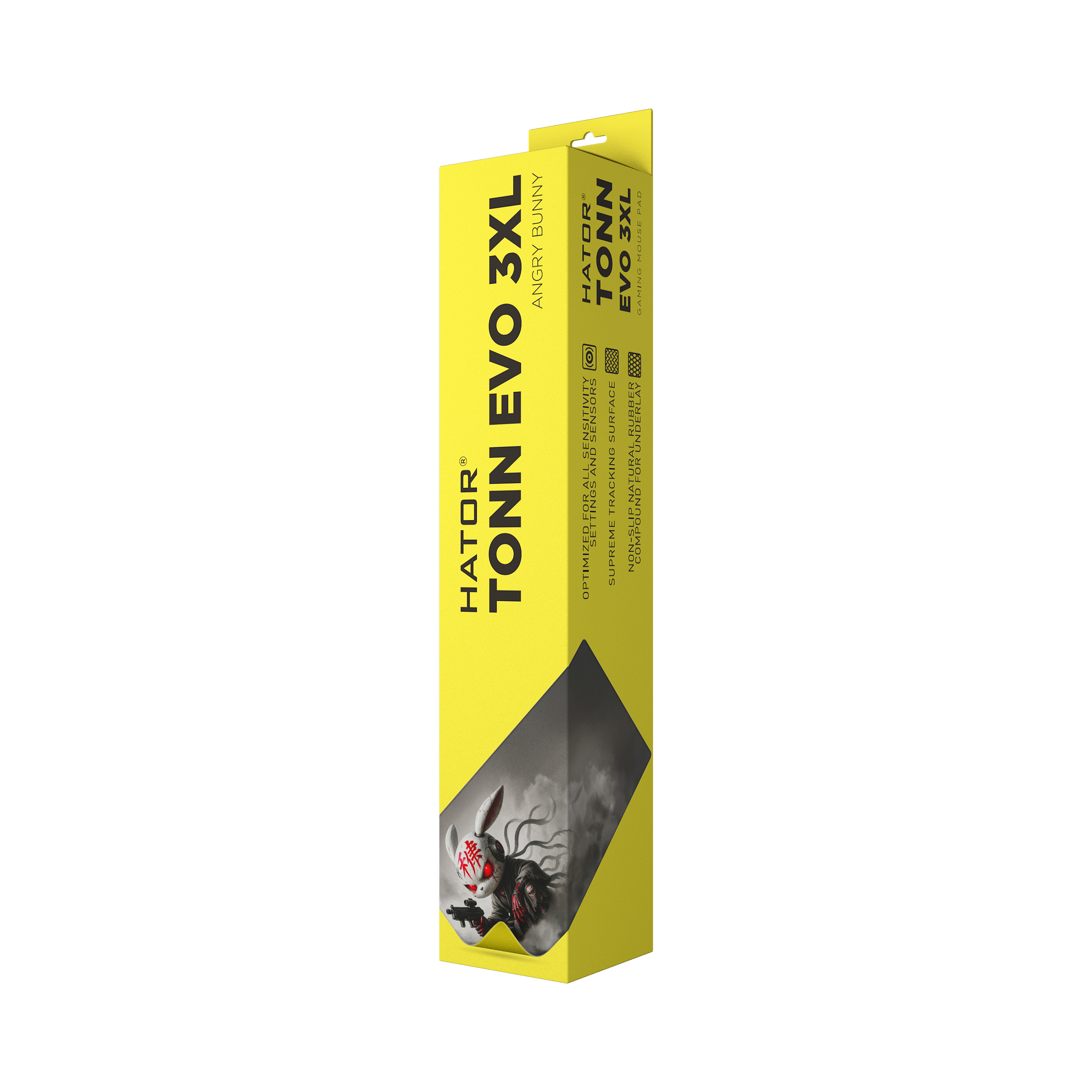 HATOR Tonn EVO 3XL Angry bunny Alfombrilla de rat�n para juegos Multicolor