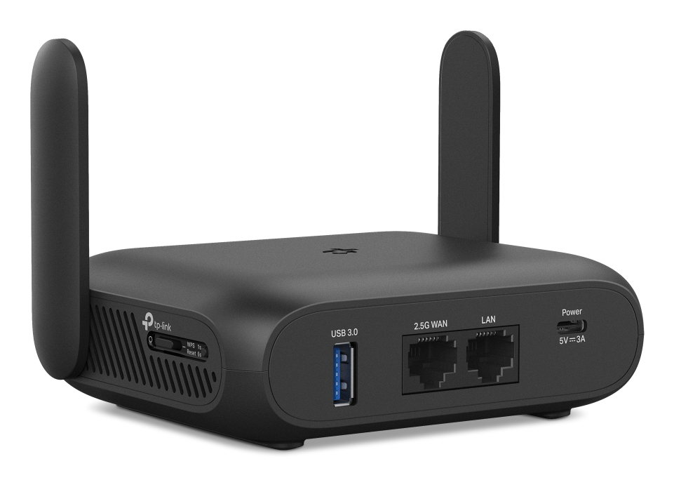 TP-Link BE3600 Wi-Fi 7 router inal�mbrico 2.5 Gigabit Ethernet Doble banda (2,4 GHz / 5 GHz) Negro