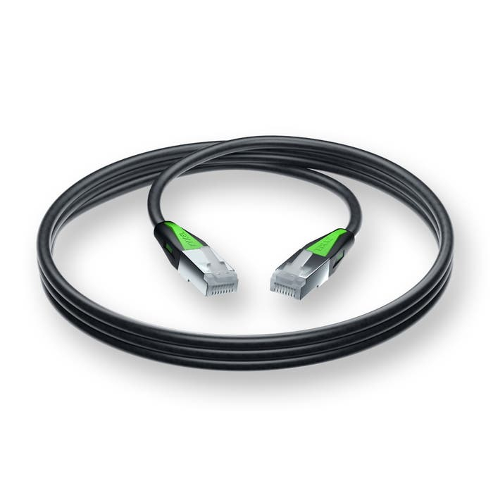 Zyxel ACCESSORY-ZZ0110F networking cable Black 1 m Cat6a