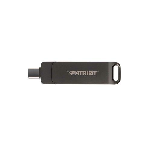 PATRIOT Rage R550 128GB Dual USB A+C Alu 100MBs