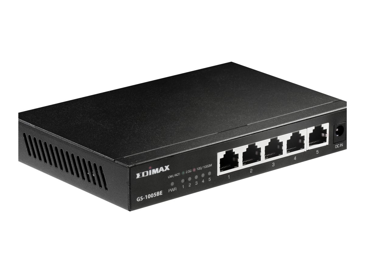 Edimax GS-1005BE - Switch - unmanaged - 5 x 100/1000/2.5G