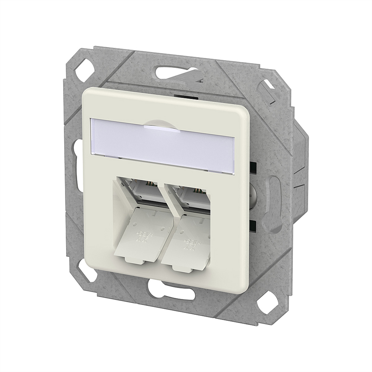 METZ CONNECT 130E381102-I socket-outlet RJ-45 White