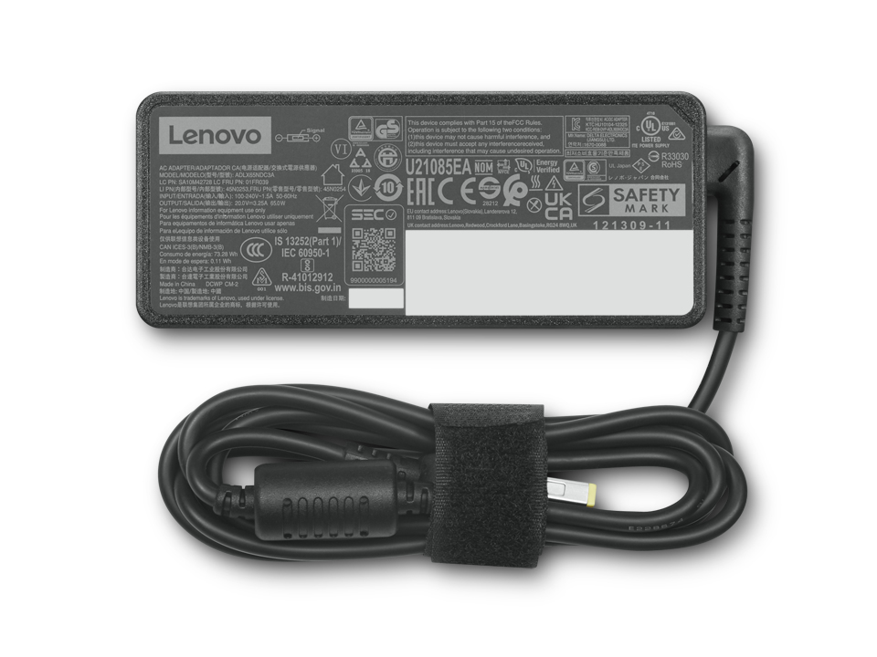 Lenovo Netzteil - d�nne Spitze - Wechselstrom 100-240 V