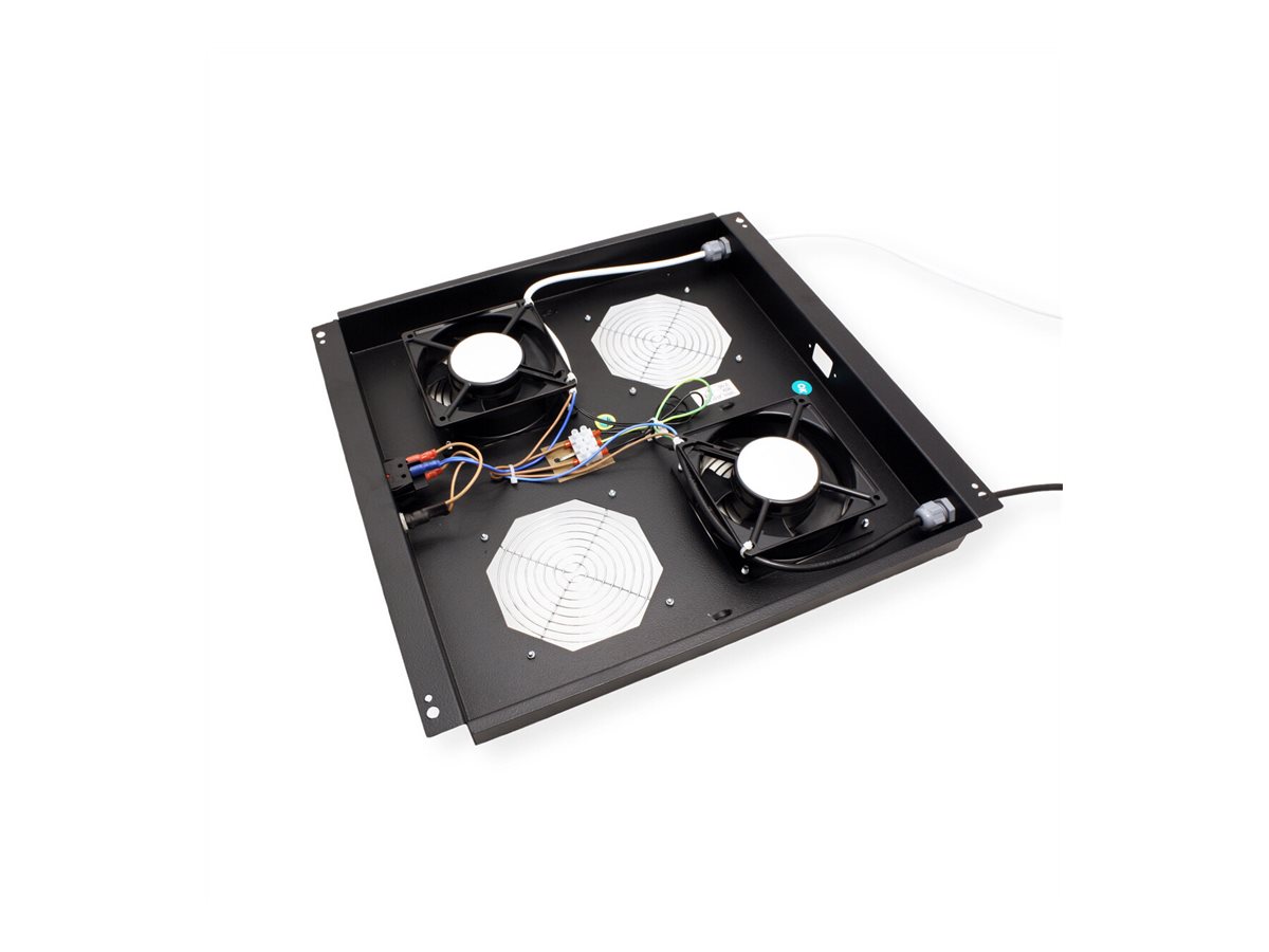 ROLINE Rack-Basis - 800 x 800 mm (B x T) - Jet Black, RAL 9005 - 48.3 cm (19)