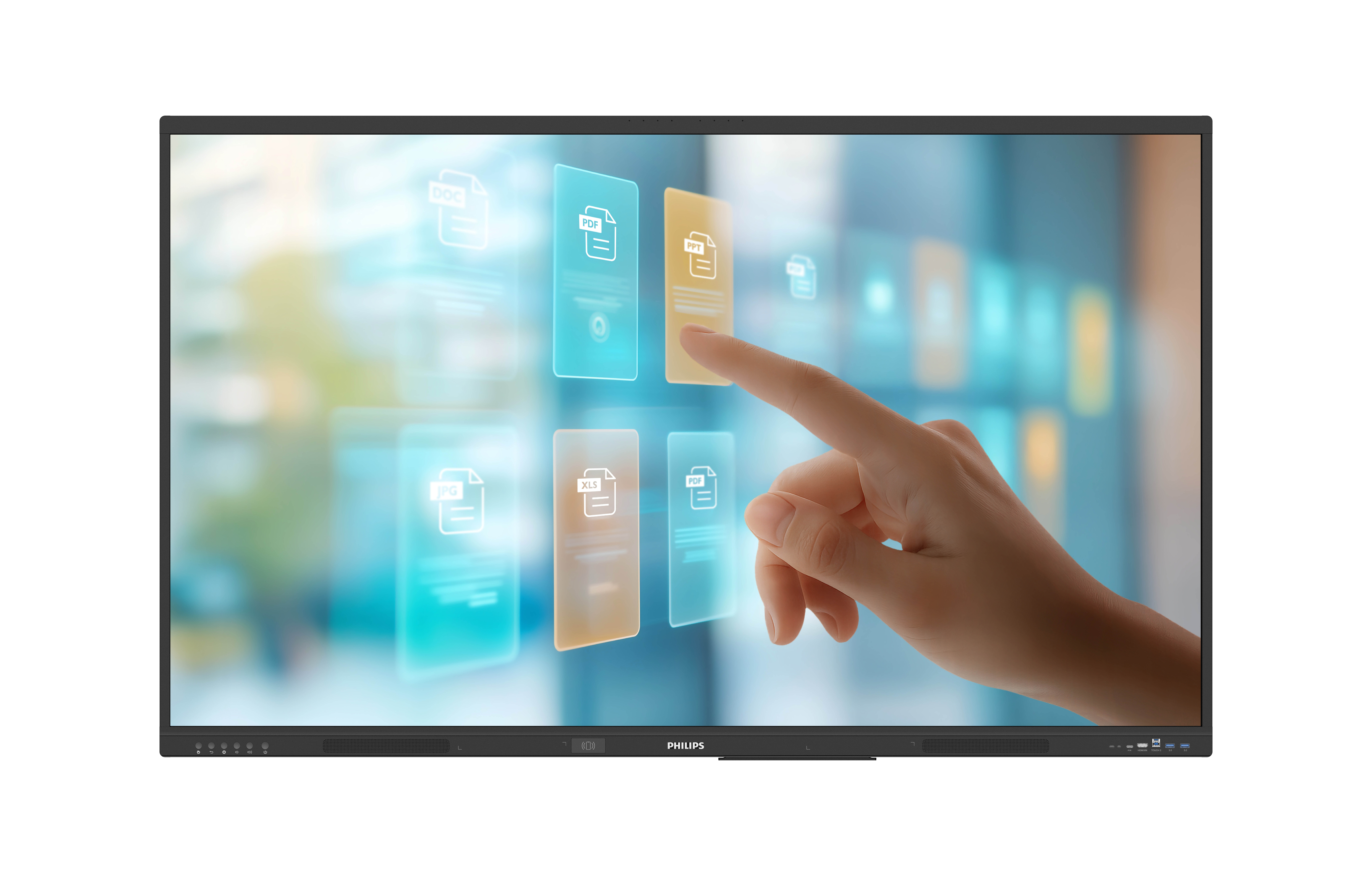 Philips 75BDL4252E - 189 cm (75) Diagonalklasse E-Line LCD-Display mit LED-Hintergrundbeleuchtung - interaktive Digital Signage - mit Touchscreen (Multi-Touch)