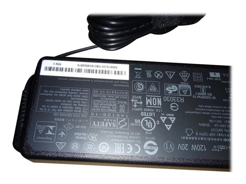 Lenovo Netzteil - Wechselstrom 100-240 V - 120 Watt