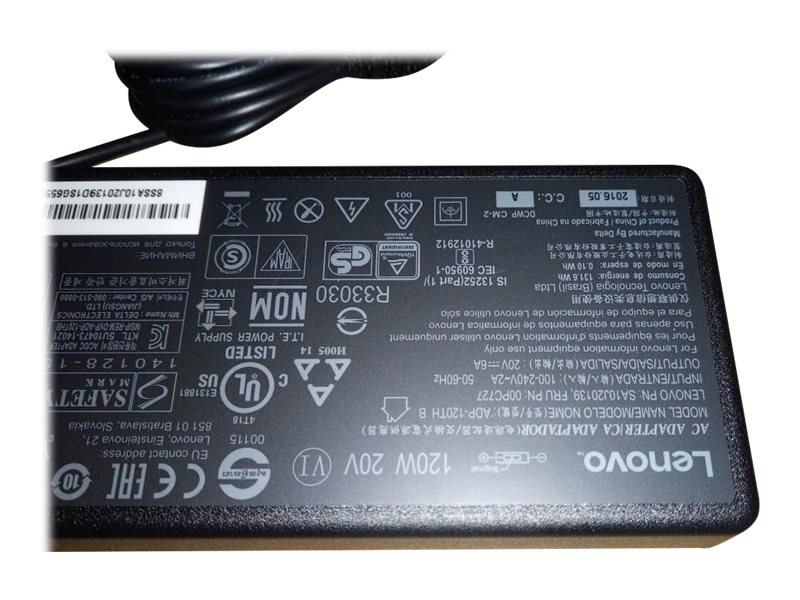 Lenovo Netzteil - Wechselstrom 100-240 V - 120 Watt