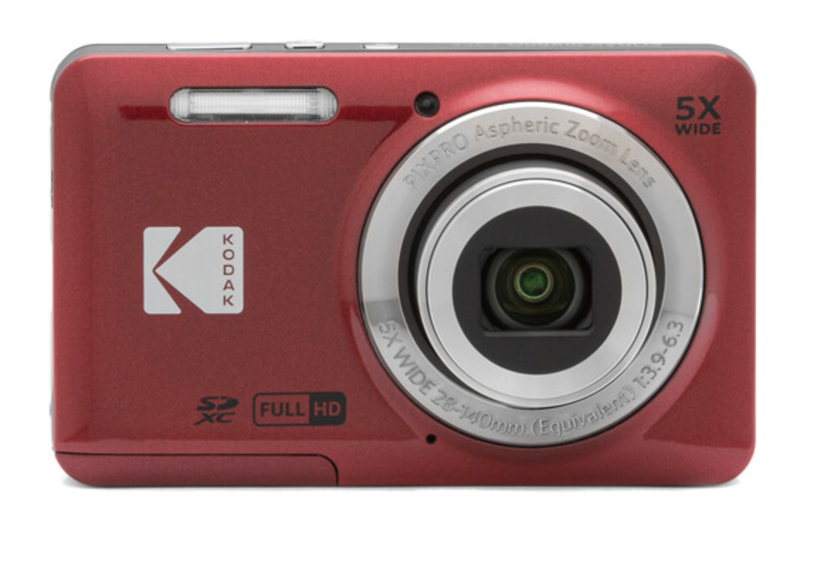Kodak PIXPRO FZ55 1/2.3 Appareil-photo compact 16 MP CMOS 4608 x 3456 pixels Rouge