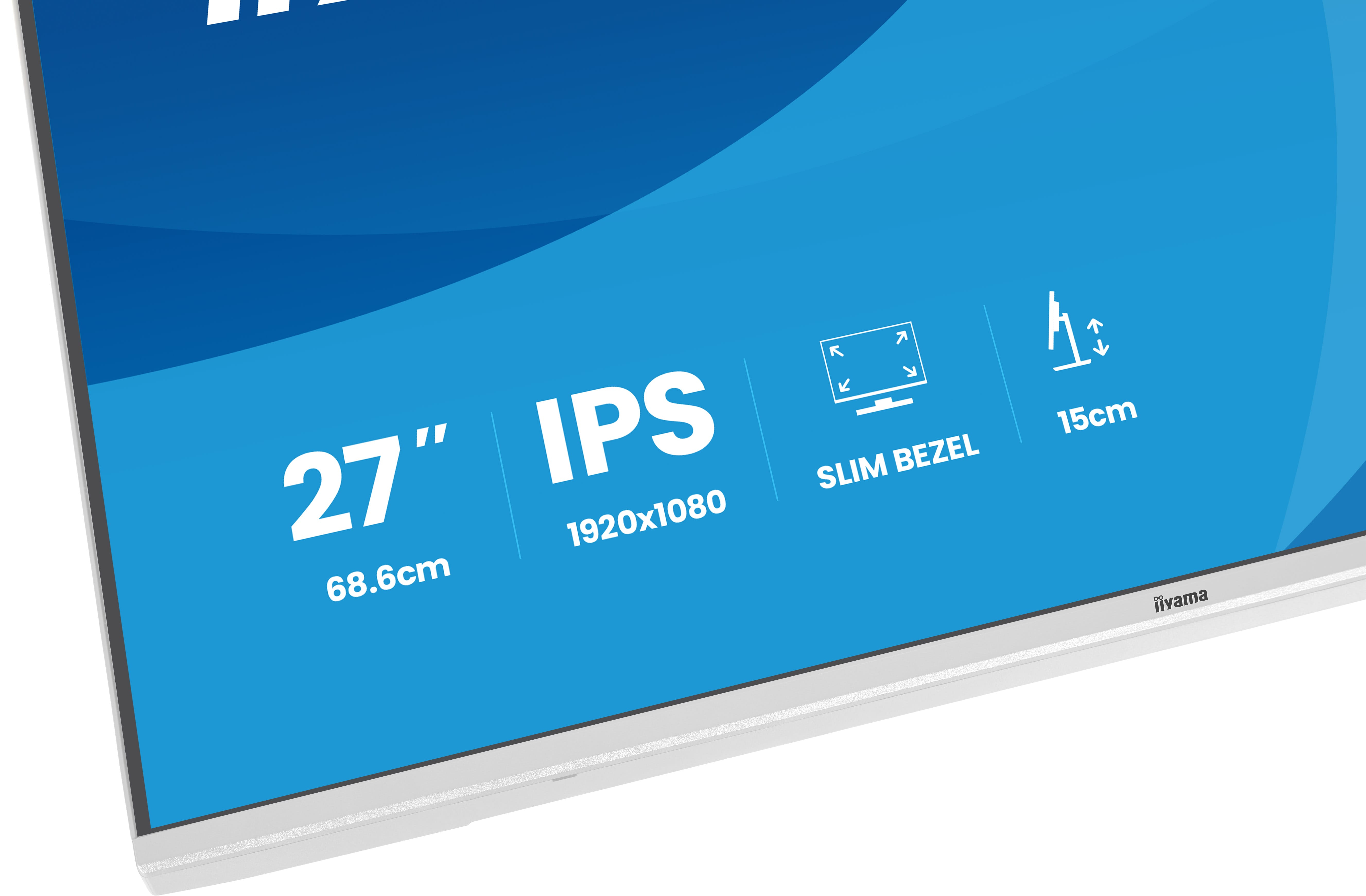 Iiyama TFT XB2797HSU IPS 27//HDMI/DP/USB Hub/MPRT - Flachbildschirm (TFT/LCD) - 27