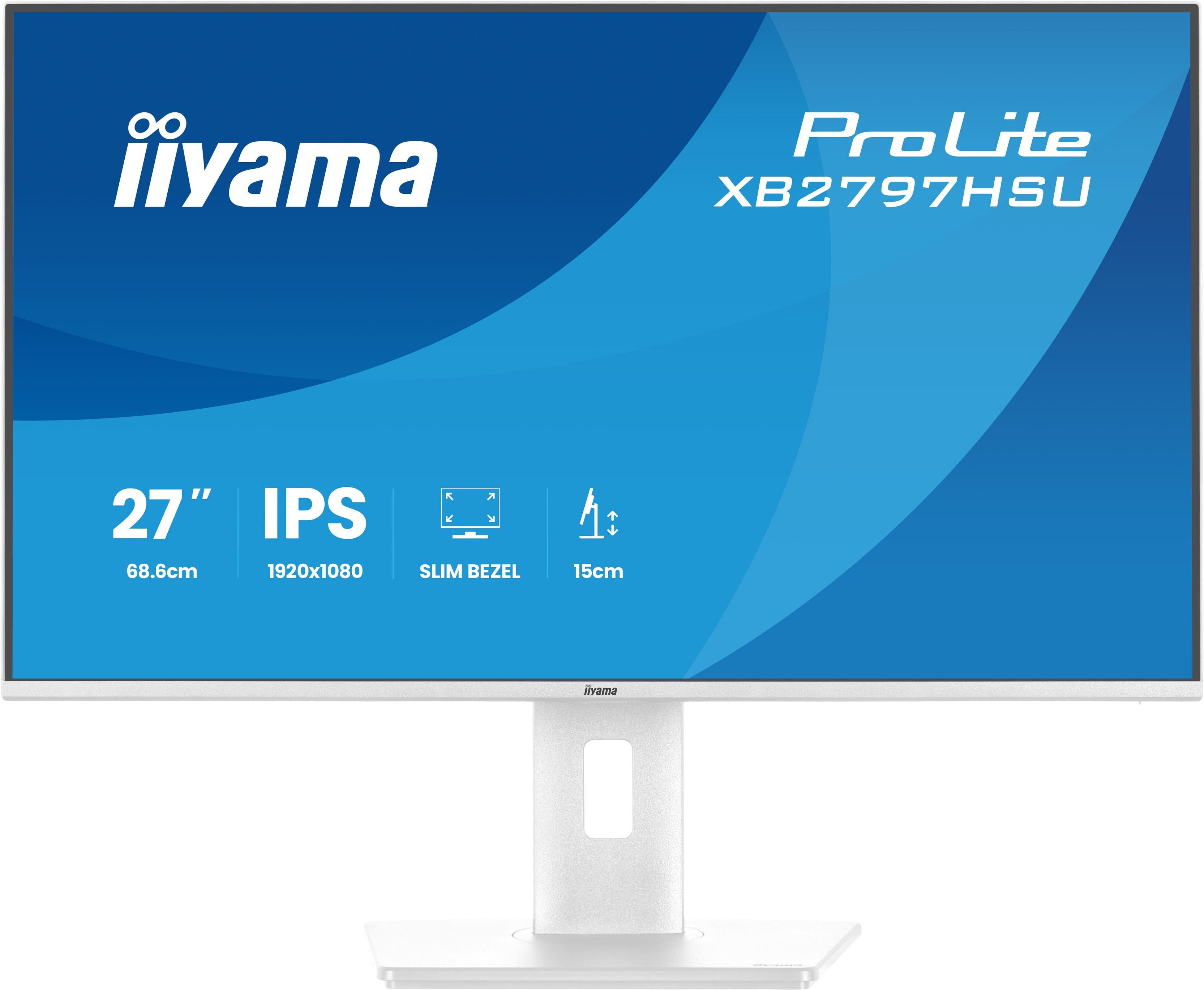 Iiyama TFT XB2797HSU IPS 27//HDMI/DP/USB Hub/MPRT - Flachbildschirm (TFT/LCD) - 27